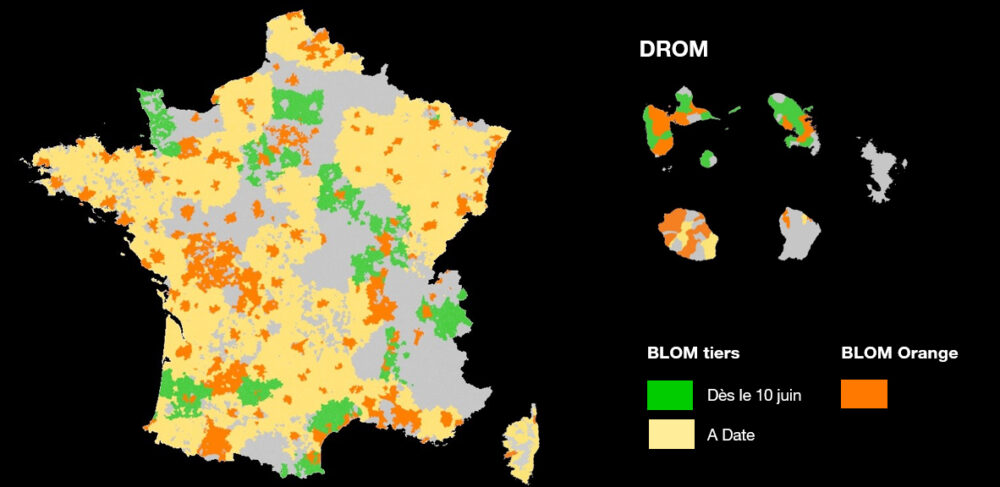 Optimum Ethernet - Notre nouvelle carte de couverture au 10 Juin 2024